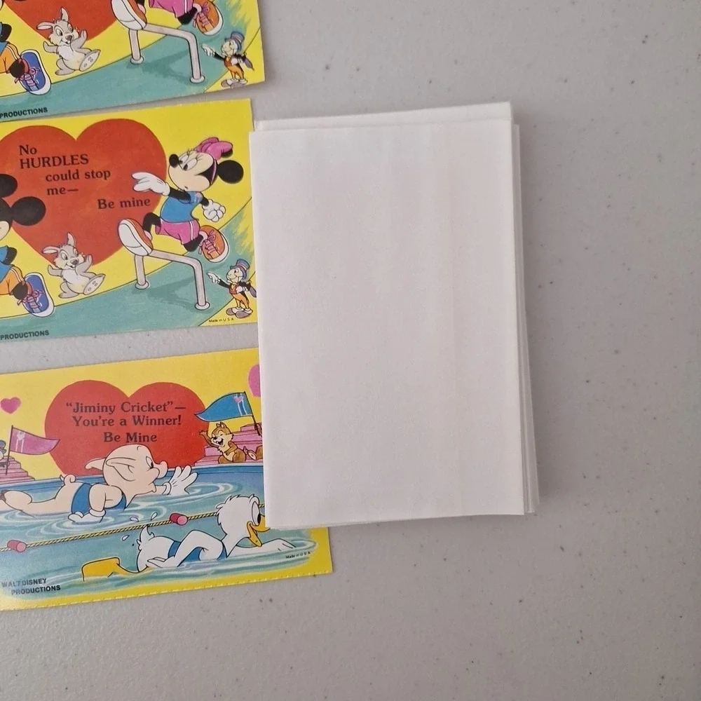 1978 Vintage Disney Mickey Valentines Cards 26 Cards and Envelopes NEW RARE